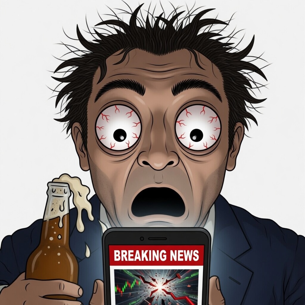 Trashed Patel — Beereau Chief reacting to breaking news